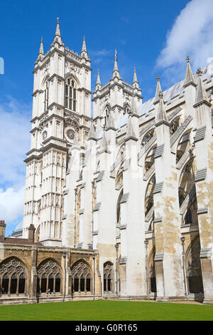 Westminster Abbey in London, Großbritannien Stockfoto