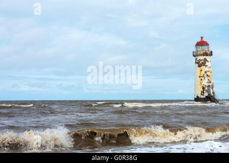 Talacre Strand ist Teil eines Dorfes in Flintshire an der Nordküste von Wales in der Gemeinschaft der Llanasa Stockfoto