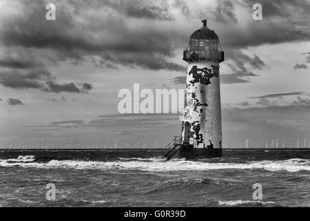 Talacre Strand ist Teil eines Dorfes in Flintshire an der Nordküste von Wales in der Gemeinschaft der Llanasa Stockfoto