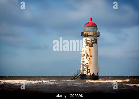 Talacre Strand ist Teil eines Dorfes in Flintshire an der Nordküste von Wales in der Gemeinschaft der Llanasa Stockfoto