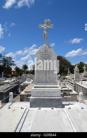 Nekropole de Colon, Havanna, Kuba 2016 Stockfoto