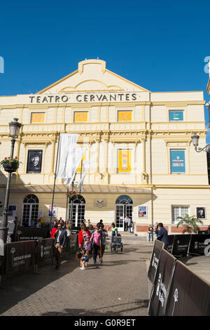 Teatro Cervantes. XIX-Málaga-Filmfestival Stockfoto