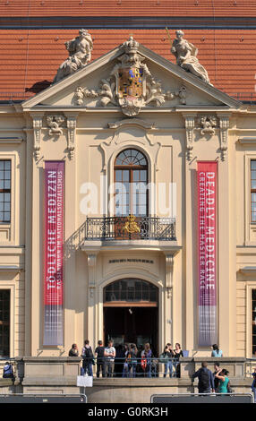 Jüdisches Museum, alte Gebäude, Lindenstrasse, Berlin-Kreuzberg, Berlin, Deutschland / Judisches Museum Berlin, J? Geschirr Museum Berlin Stockfoto