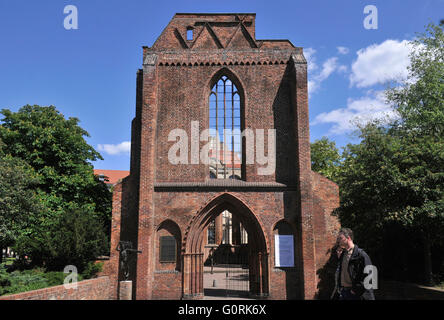 Franziskaner Klosterkirche, Klosterstraße, Mitte, Berlin, Deutschland / Franziskaner-Klosterkirche Stockfoto