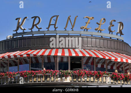 Cafe Kanzler, Kurfürstendamm, Charlottenburg, Berlin, Deutschland / Kurf? Rstendamm, Ku-Damm, Kudamm Stockfoto