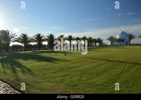 Cliff Richard-Garten in seiner Villa, Quinta do Moinho in Guia, Algarve, Portugal. Stockfoto