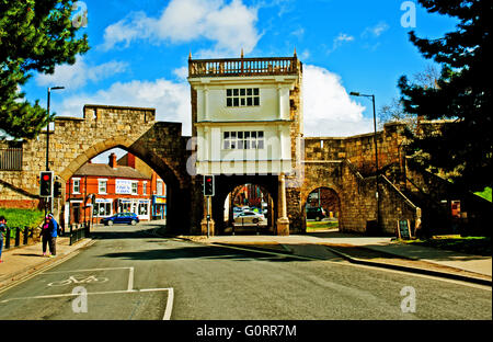 Walmgate Bar, York Stockfoto