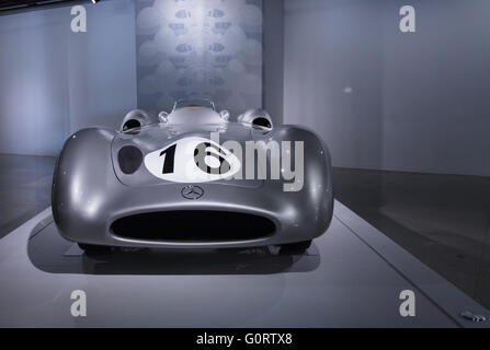 Mercedes Benz W196 1954 aus der Sammlung des Indianapolis Motor Speedway Hall Of Fame Museum Stockfoto