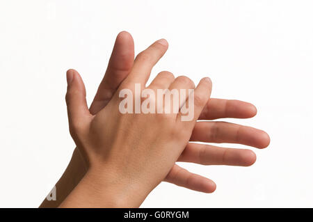 Flamenco klatscht - weich, Region von Andalusien, Spanien, Europa Stockfoto