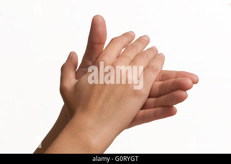 Flamenco klatscht - weich, Region von Andalusien, Spanien, Europa Stockfoto