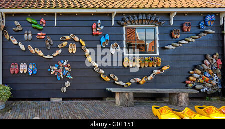 Zaanse Schans ist ein Stadtteil von Zaandam Stockfoto