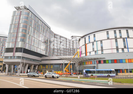 Queen Elizabeth University Hospital und das Royal Hospital for Children - die neue super-Krankenhaus in Glasgow Stockfoto