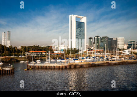 Puerto Madero, Buenos Aires, Argentinien Stockfoto