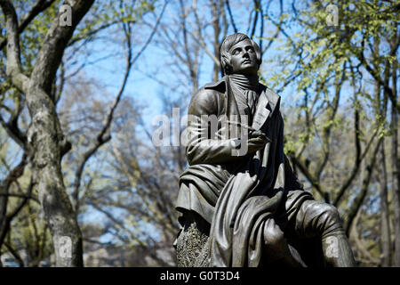 New Yorker Central Park ist ein Park im mittleren und oberen Manhattan, in New York City urban park New York City Department of Stockfoto