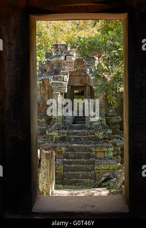 Nord Khleang Tempel, Angkor Thom (12. Jahrhundert-Tempel-Komplex), UNESCO-Welterbe Angkor, Siem Reap, Kambodscha Stockfoto