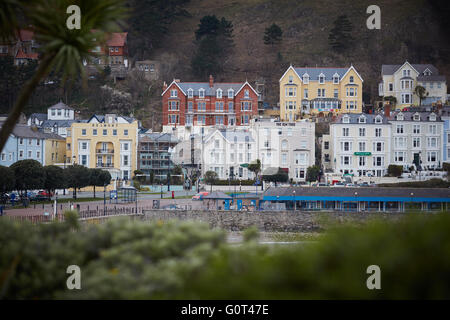 Llandudno ist ein Badeort, Stadt und Gemeinde in Conwy County Borough, Wales, liegt auf der Creuddyn Halbinsel, welche protr Stockfoto