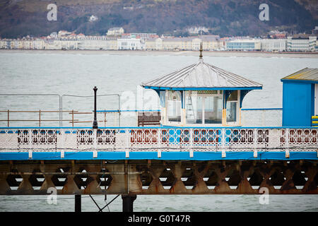 Llandudno ist ein Badeort, Stadt und Gemeinde in Conwy County Borough, Wales, liegt auf der Creuddyn Halbinsel, welche protr Stockfoto