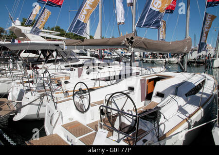 Super-Yacht Show International, Palma De Mallorca Balearen Stockfoto