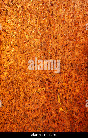 abstrakte orange Hintergrund Textur rostige Wand Stockfoto