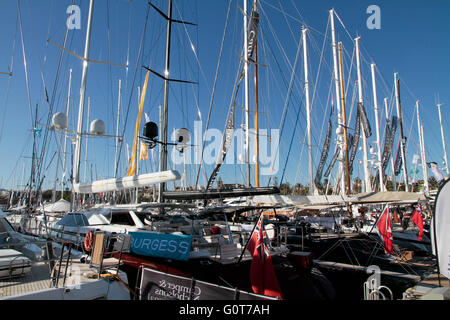 Super-Yacht Show International, Palma De Mallorca Balearen Stockfoto