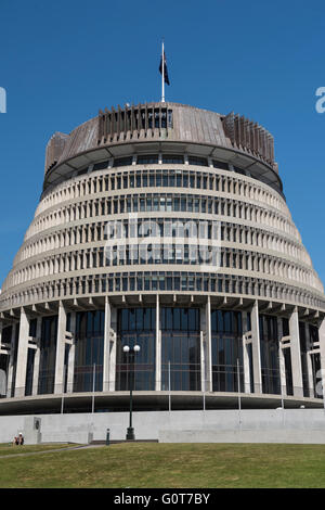 Der Bienenstock, Parlamentsgebäude in Neuseeland, Wellington Stockfoto