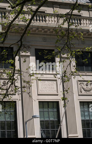 New York County Rechtsanwälte Gebäude in Lower Manhattan, NYC, USA Stockfoto