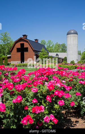 Charlotte, North Carolina - Billy Graham Bibliothek. Stockfoto