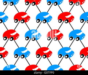 Kfz-Muster. Stock Vektor