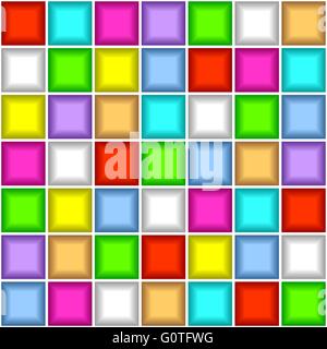 Farbe Ziegel. Stock Vektor