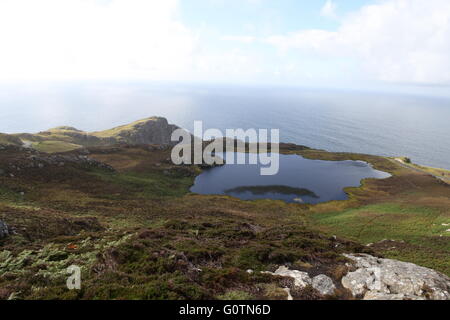 Slieve League Klippen, Co. Donegal, Irland Stockfoto