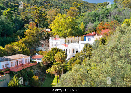 Portugal, Algarve: Blick auf thermische Dorf Caldas de Monchique Stockfoto