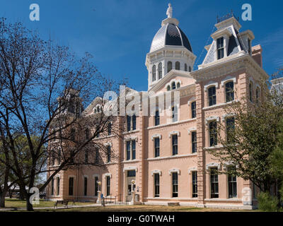 Presidio County Courthouse, Marfa, Texas. Stockfoto