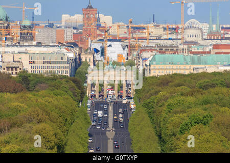 Berliner Skyline - Skyline der Stadt, Berlin, Deutschland Stockfoto