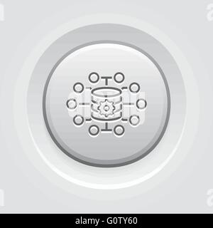 Kleinen Daten-Symbol Stock Vektor