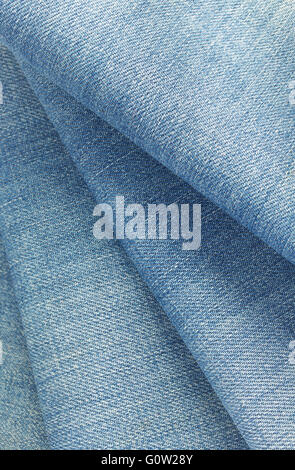 Blue Jeans-Denim-Stoff Stockfoto