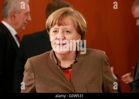 BKin Angela Merkel - Treffen der dt. Bundeskanzlerin Mit Den Ministerpraesidenten der Bundeslaender, Bundeskanzleramt, 28. Janua Stockfoto