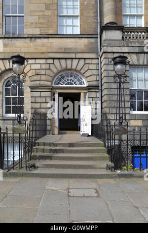 Georgian House in Charlotte Square ein National Trust for Scotland Eigenschaft wiederhergestellt, Edinburgh, Schottland, Großbritannien. Stockfoto