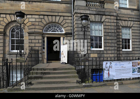 Georgian House in Charlotte Square ein National Trust for Scotland Eigenschaft wiederhergestellt, Edinburgh, Schottland, Großbritannien. Stockfoto