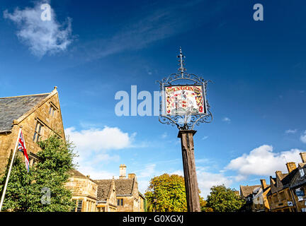 Die Lygon Arme, Hotels in Broadway, (Cotswolds, Worcestershire) Stockfoto