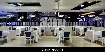 Das Restaurant Casino Barcelona. Stockfoto