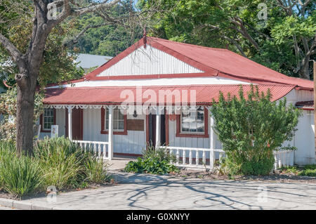 KNYSNA, Südafrika - 3. März 2016: Millwood House, Teil der Knysna Museum Complex Stockfoto