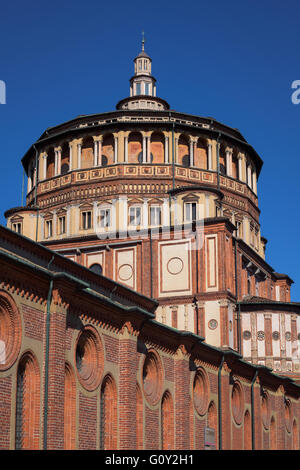 Santa Maria Delle Grazie, Mailand, Italien. Stockfoto