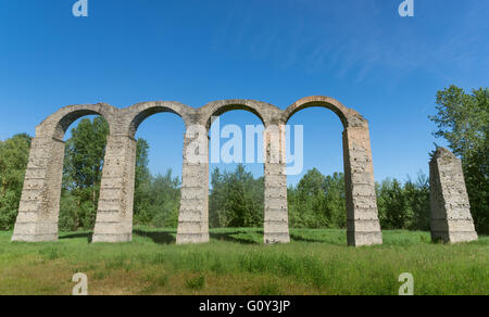 Italien. Acqui Terme. Aquädukt. Stockfoto