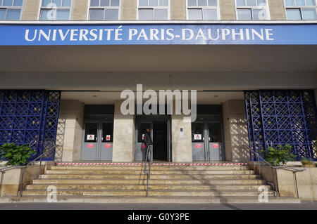 Der Université Paris-Dauphine (Dauphine Universität) in Paris, eine der besten Universitäten in Frankreich Stockfoto
