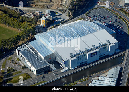 Forsyth Barr Stadium, Dunedin, Südinsel, Neuseeland - Antenne Stockfoto