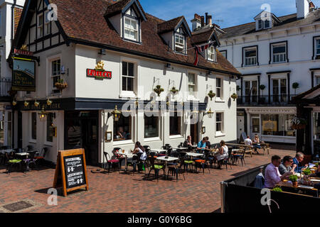 Pantiles, Tunbridge Wells, Kent, Großbritannien Stockfoto