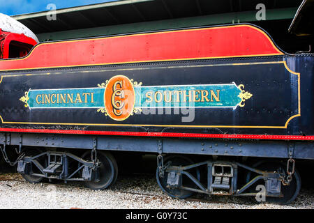 Die Chattanooga Choo-Choo Train am ehemaligen Terminal Bahnhof in Tennessee Stockfoto