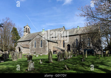 Pfarrkirche St Giles, Bowes, Teesdale, County Durham, Großbritannien Stockfoto