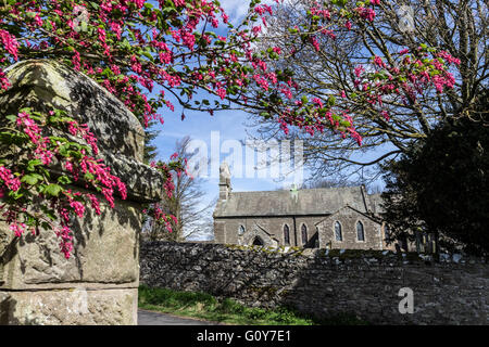 Pfarrkirche St Giles, Bowes, Teesdale, County Durham, Großbritannien Stockfoto