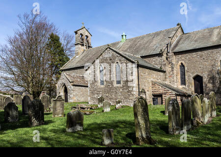 Pfarrkirche St Giles, Bowes, Teesdale, County Durham, Großbritannien Stockfoto